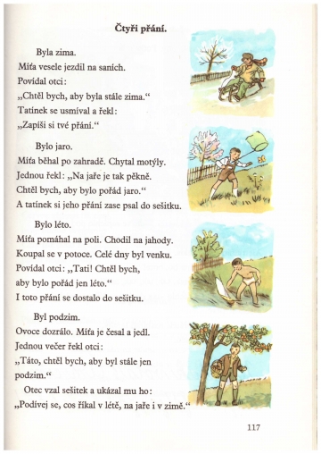 Slabikář ze 70. let